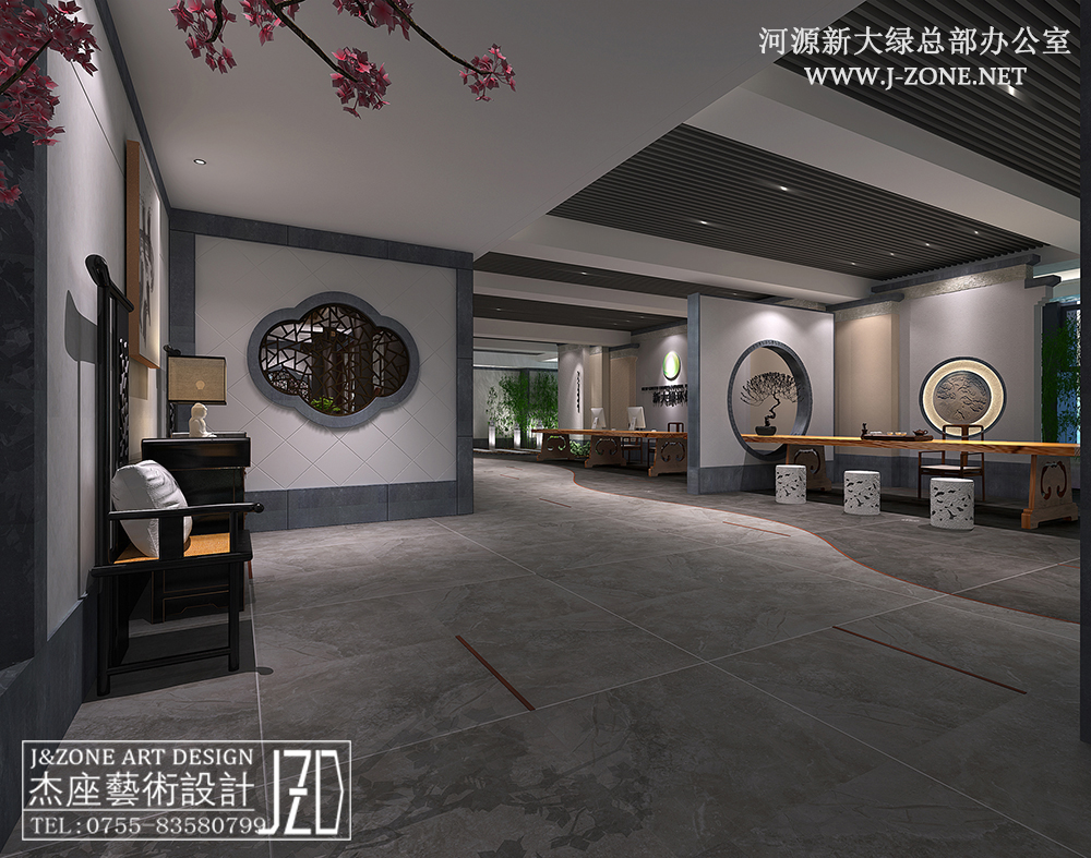 深圳餐厅设计公司,杰座艺术设计,郴州天地轩酒楼